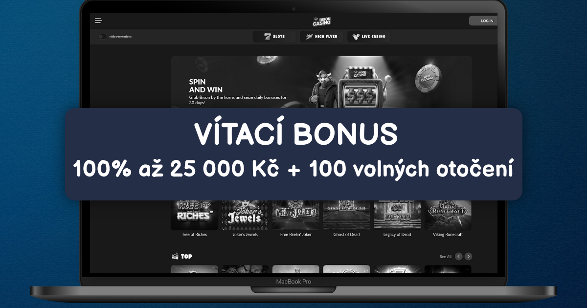 Bison Casino welcome bonus